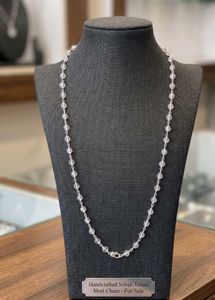 Elegant Crystal Beaded Chain Necklace