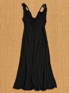 Built-In Shorts Slit Maxi Dress (Says M, fits S)