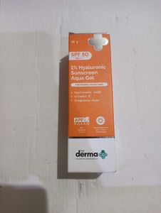 The Derma Co 1% Hyaluronic Sunscreen 50g