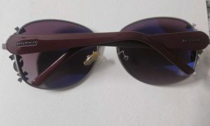 Chic Embellished Oval Sunglasses