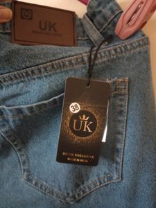 Blue Denim Mom Jeans