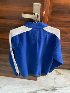 New GANT Half Zip Color Block Sweatshirt