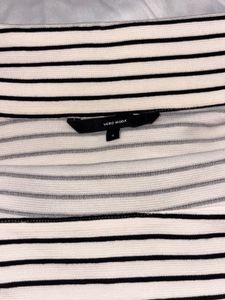 Vero Moda Off-Shoulder Striped Top