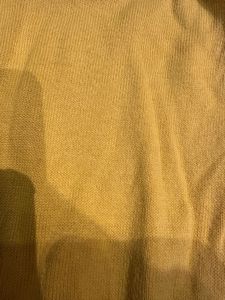 Bright Yellow V-Neck Sweater