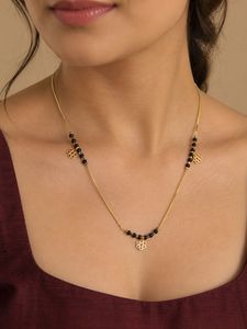 Elegant Gold Mangalsutra anti tarnish