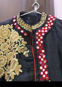 Diwali Offer 💛🌸Elegant Black Kurta set