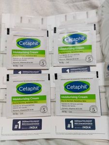 (Pack of 4) Cetaphil Moisturizing Cream Samples