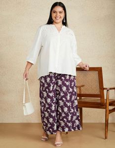 Floral Print Palazzo Pants