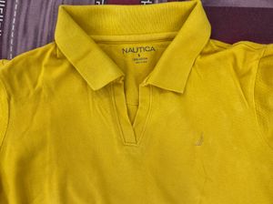 Yellow Polo T-Shirt