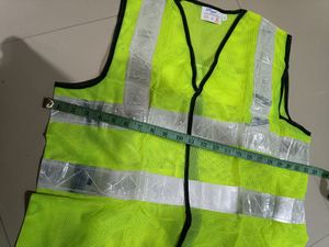 Fluorescent Green Safety Jacket