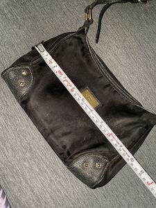 Black Handbag with Adjustable Strap