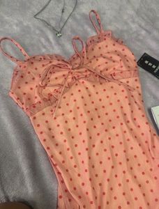 Chic Polka Dot Slip Dress34