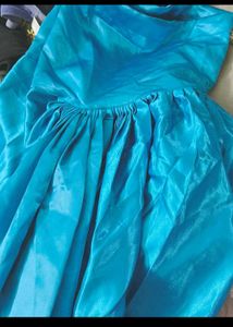 Teal Blue Dress