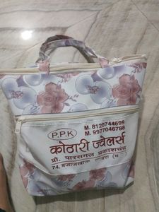 Stylish Floral Tote Bag