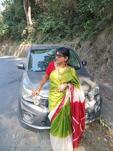 Elegant Green Saree