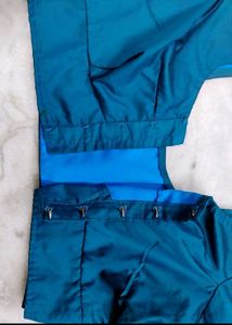Blue color Silk blouse