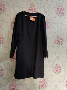 Chic Black A-Line Dress