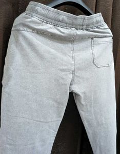 Men's Grey Jogger Jeans