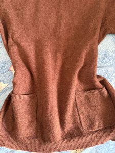 Brown Knit Sweater