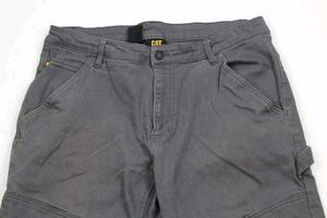 CAT Carpenter Double knee Gray Work Pants