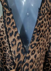 Chic Leopard Print Fit &amp; Flarey Mini Dress
