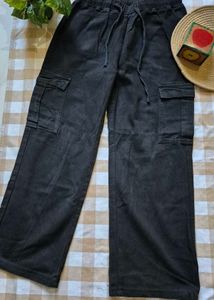 Cargo Pants with Drawstring Waist