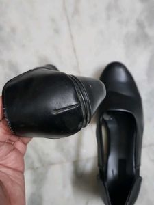 Classic Black Slingback Heels