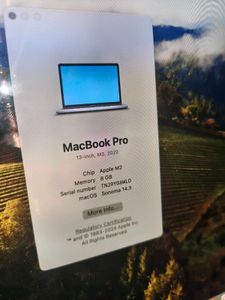 MacBook Pro 2022 M2 chip