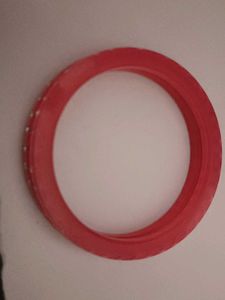 Pink Stone Bangles (Set of 2)