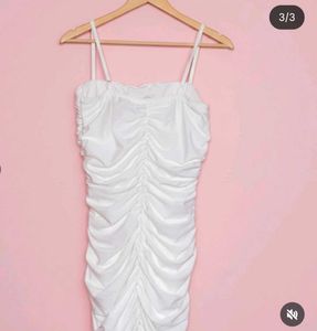 White Bodycon Mini Dress