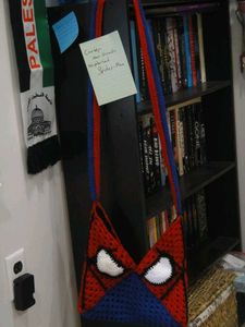 Spiderman Crochet Bag