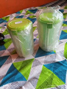 3 compartment air tight container Set of 2
