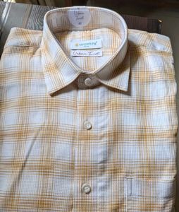 New Cotton King Checked Shirt
