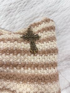 Striped Cat Ear Beanie