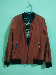 Stylish Black Bomber Jacket