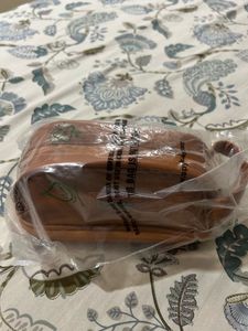 Brown Leather Toiletry Pouch