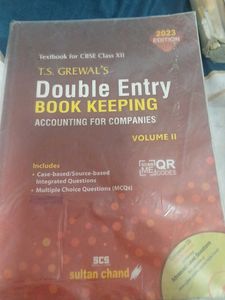 T.S. Grewal's Double Entry Book Keeping Vol II