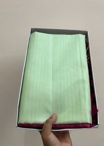 Uppada Green and Pink Pure Silk Handloom Saree