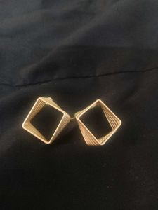 Unique Square Geometric Earrings
