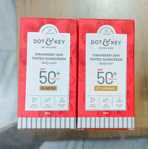 Dot & Key Strawberry Dew Tinted Sunscreen SPF 50+