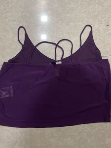Stylish Purple Crop Top