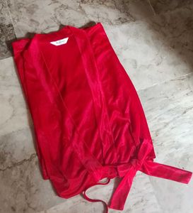 ❤️Brand New Bridal Red Full Long Robes