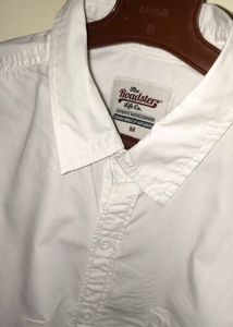 Men's Classic White Button-Down THE ROADSTER shirt