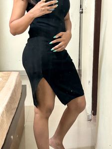 Classic Black Spaghetti Strap Dress