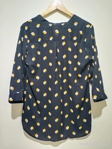Printed Black Top