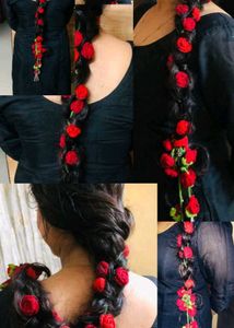Red Rose Hair Accessory