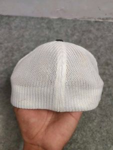 Stylish Black and White Flexfit Cap