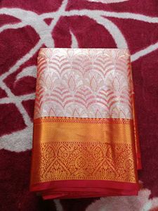 Elegant Silk Saree with Rich Border