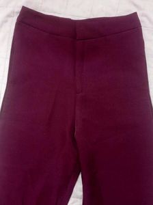 Stylish Maroon Pants