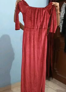 Elegant Velvet one piece Dress